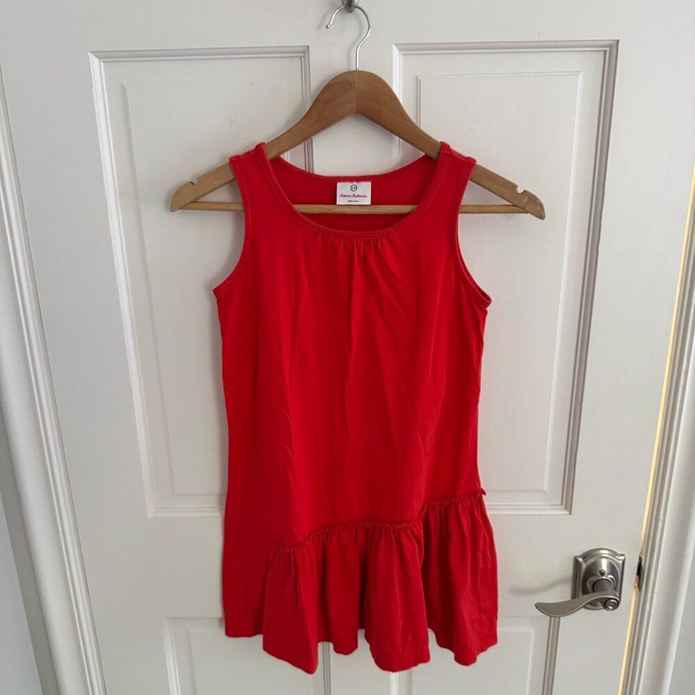 Hanna Andersson Red Sleeveless Sun Dress Size 8